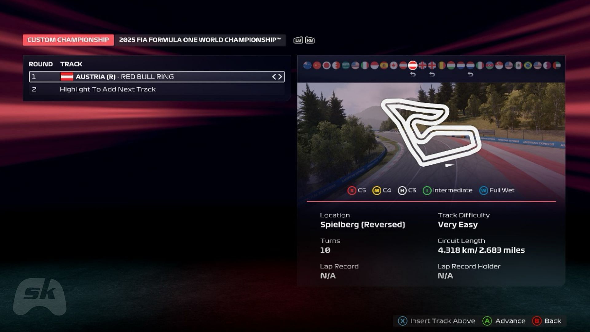 F1 25 introduces Red Bull Ring (Reverse) (Image via EA Sports || SK Gaming)